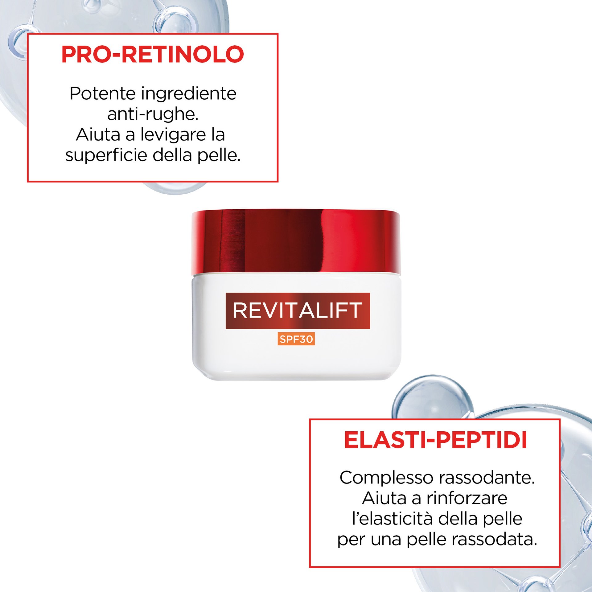 Trattamento giorno SPF 30 Revitalift Barattolo aperto